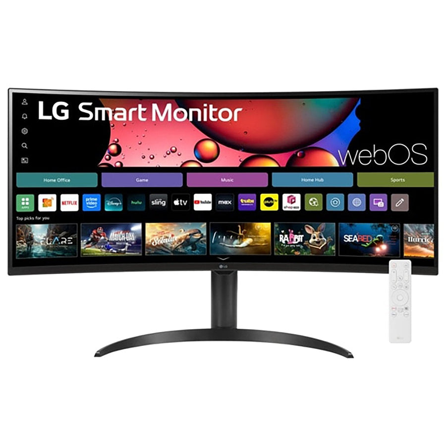 LG 34 Inch Smart 34" UWQHD 100Hz Monitor