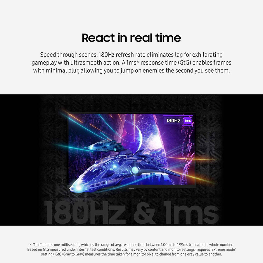 Samsung G50D 27" QHD 180Hz Gaming Monitor — image 14