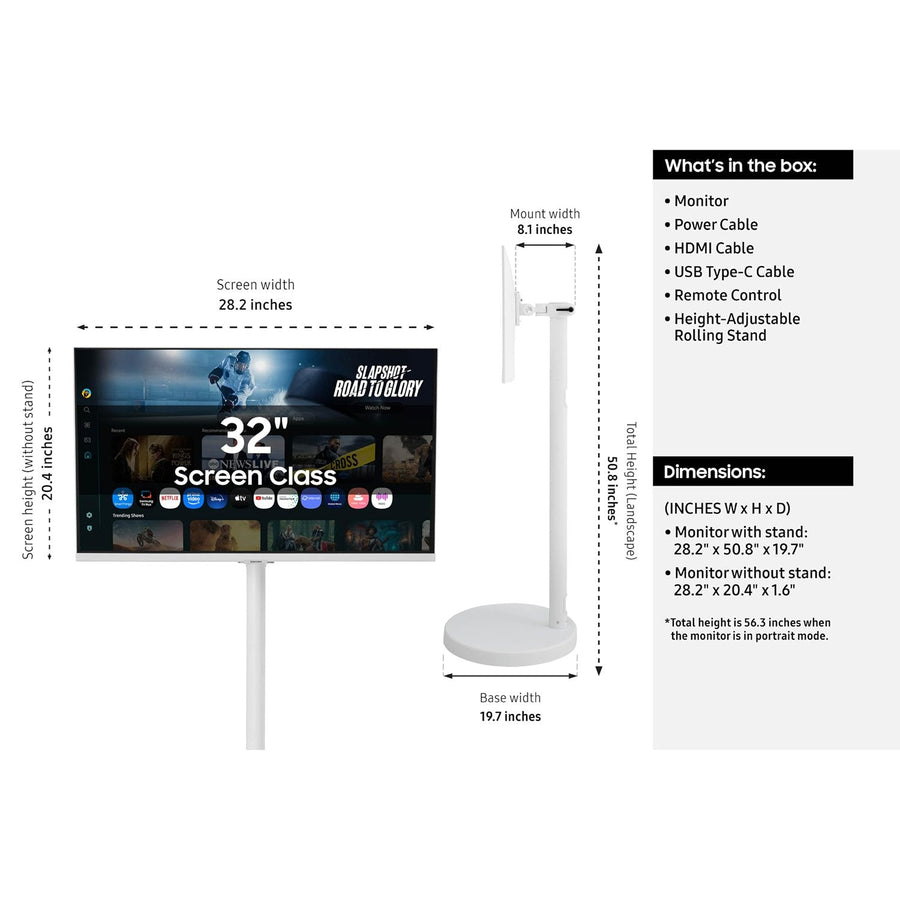 Samsung M7 32" 4K 60Hz Monitor — image 6