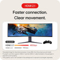 LG 45GR75DCB 45-inch Ultragear 45" DQHD 120Hz Gaming Monitor — image 10