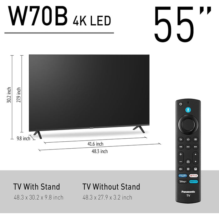Panasonic W70 LED 4K Smart TV — image 4