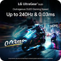 LG 34" UltraGear WQHD 34" UWQHD 240Hz Gaming Monitor — image 3