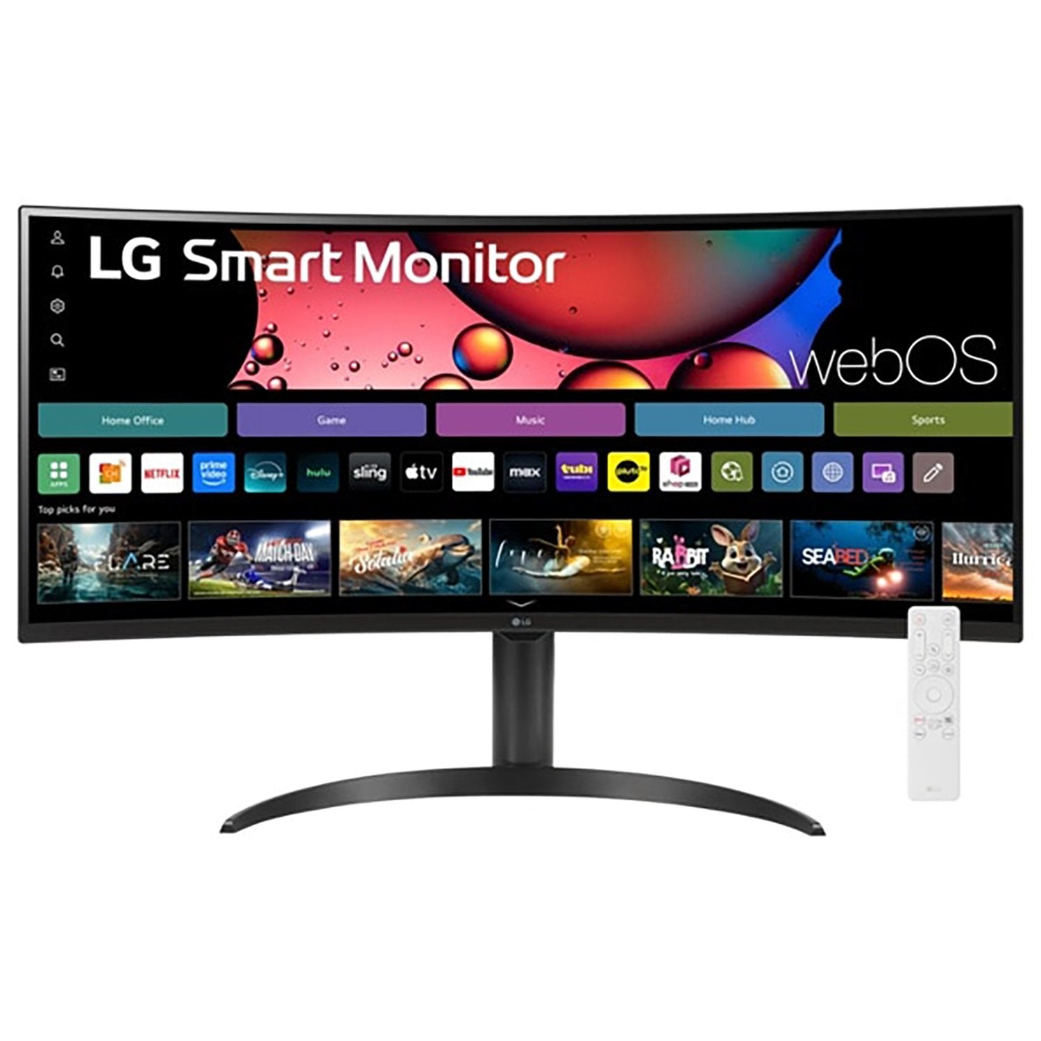 LG 34 Inch Smart 34" UWQHD 100Hz Monitor