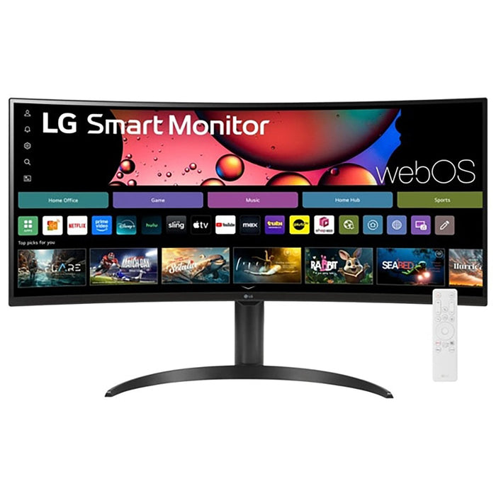LG 34 Inch Smart 34" UWQHD 100Hz Monitor