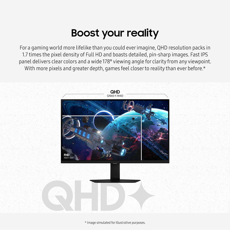 Samsung G50D 27" QHD 180Hz Gaming Monitor — image 13