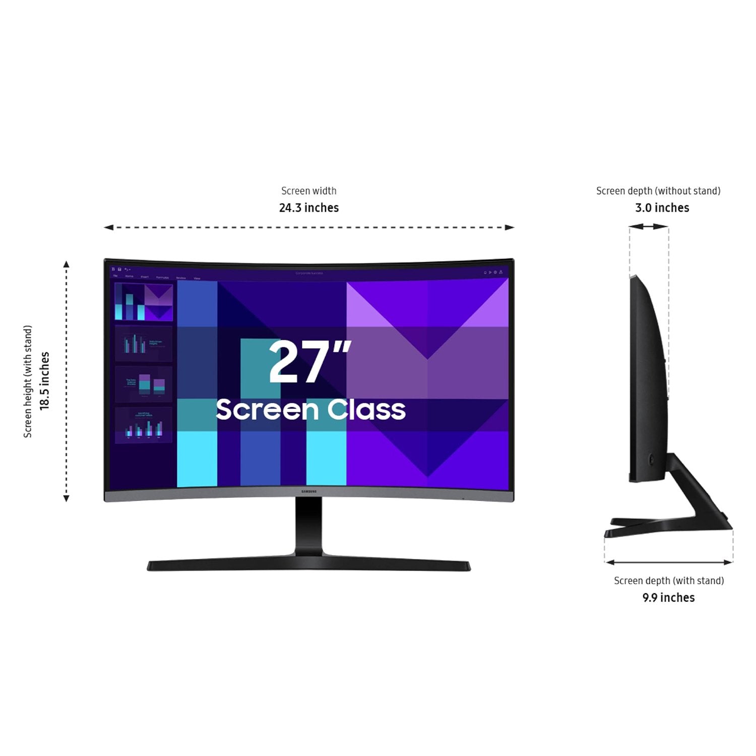Samsung S39GD 27" Full 100Hz Monitor — image 3