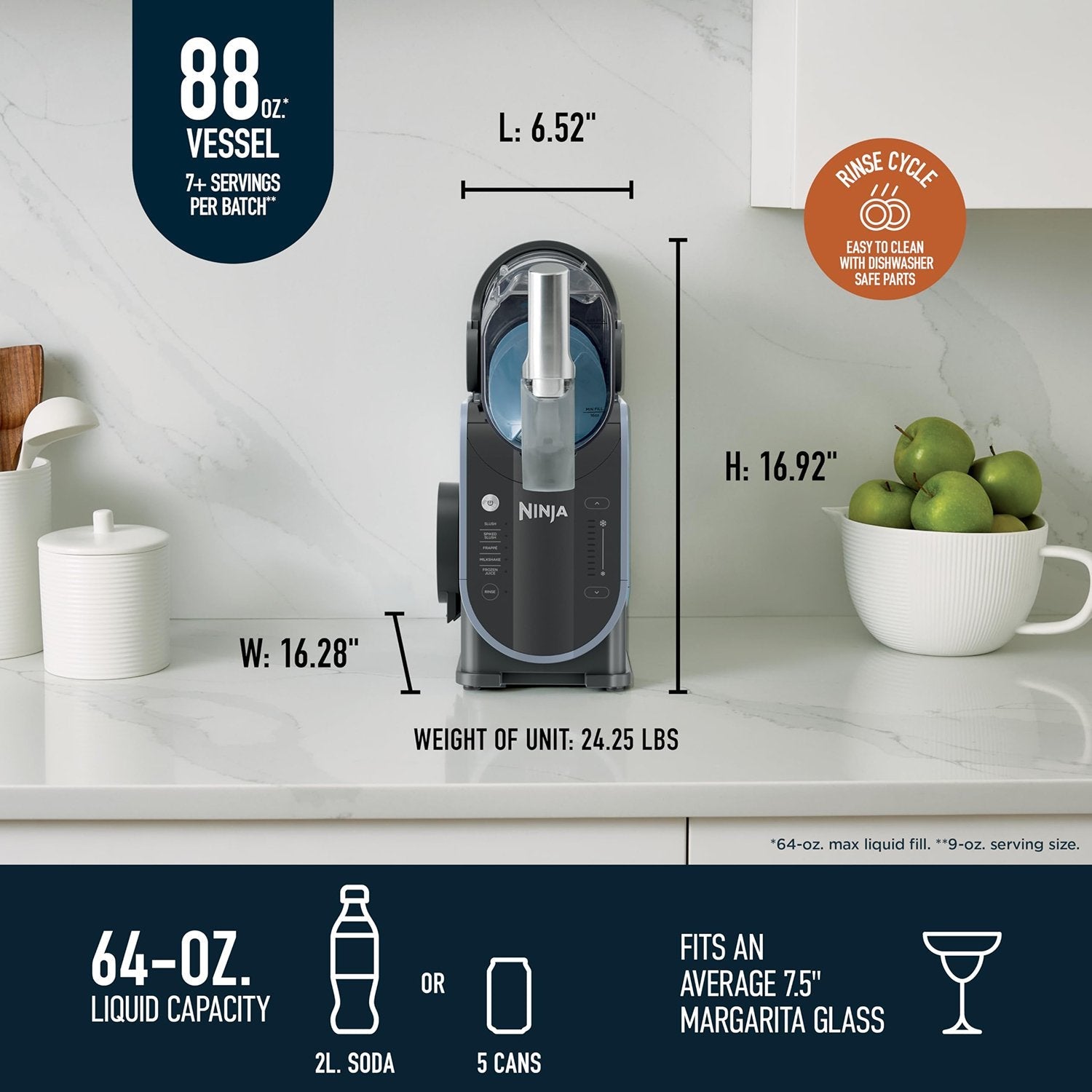 Ninja FS301 Ice Cream Maker (Refurbished) — image 2