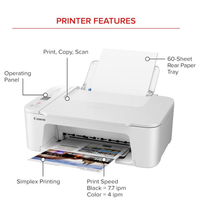 Canon TS3720 All-in-One Printer — image 2