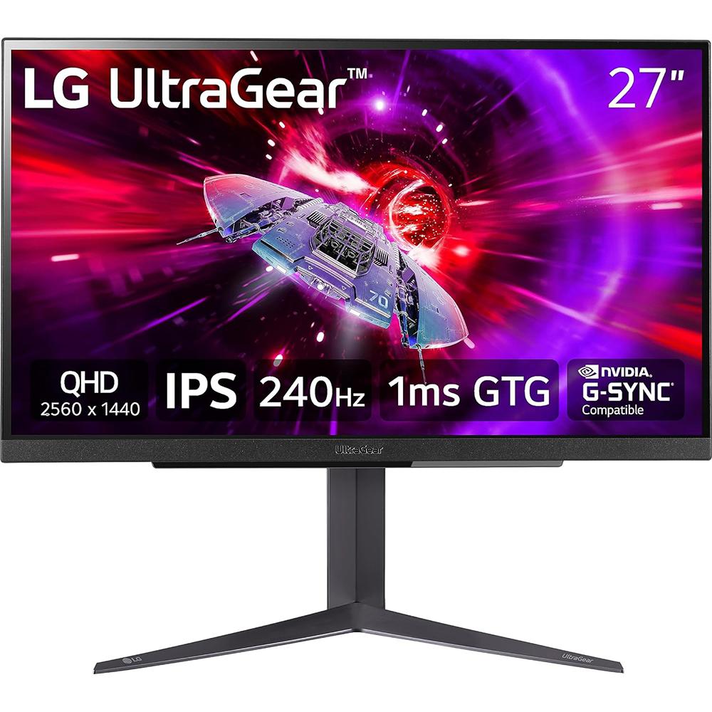 LG 27GR83Q-B 27" UltraGear 27" QHD 240Hz Gaming Monitor
