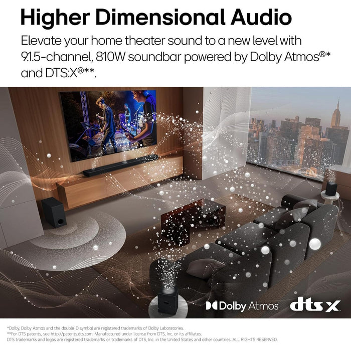 LG 9.1.5 Channel Atmos 9.1.5 ch Dolby Atmos Soundbar — image 17